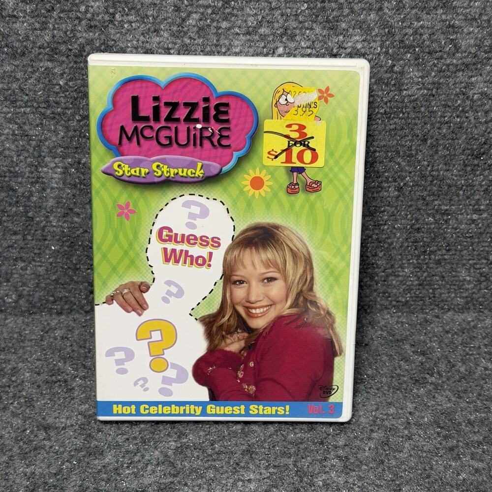 Lizzie McGuire: Star Struck (DVD, 2004) Disney Kids Movie Guest Stars Vintage